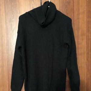 Black Turtleneck Sweater